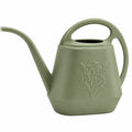 Arrosoir 5 L en plastique vert olive avec bec long pour jardinage