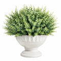 Plante verte artificielle en pot 45 cm feuillage vert en plastique style classique
